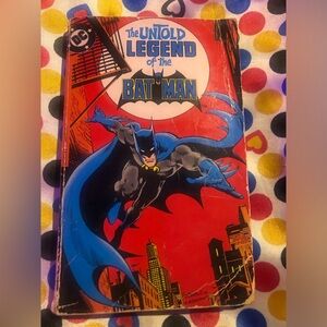Vintage Paperback “The Untold Legend of the Batman” Book